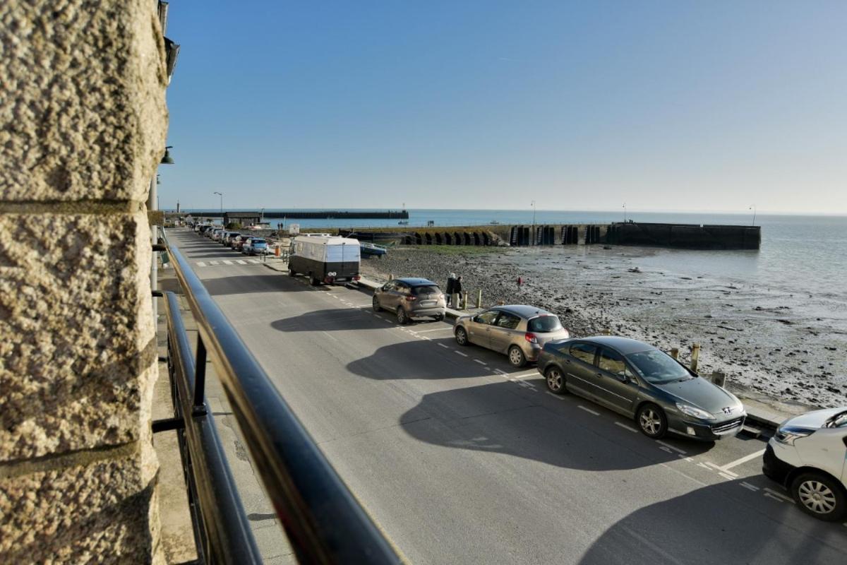 L Ostra 1, Appartement Haut Standing Front De Mer A Cancale Sur Le Port De La Houle Dış mekan fotoğraf