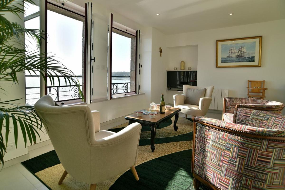L Ostra 1, Appartement Haut Standing Front De Mer A Cancale Sur Le Port De La Houle Dış mekan fotoğraf
